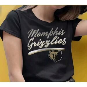 '47 Brand Women's City Edition Memphis Grizzlies Frankie T-Shirt Sz M NWT A112
